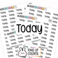 today planner stickers