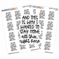 And This Is Why I Wanted to Stay Home Stickers | QS-01