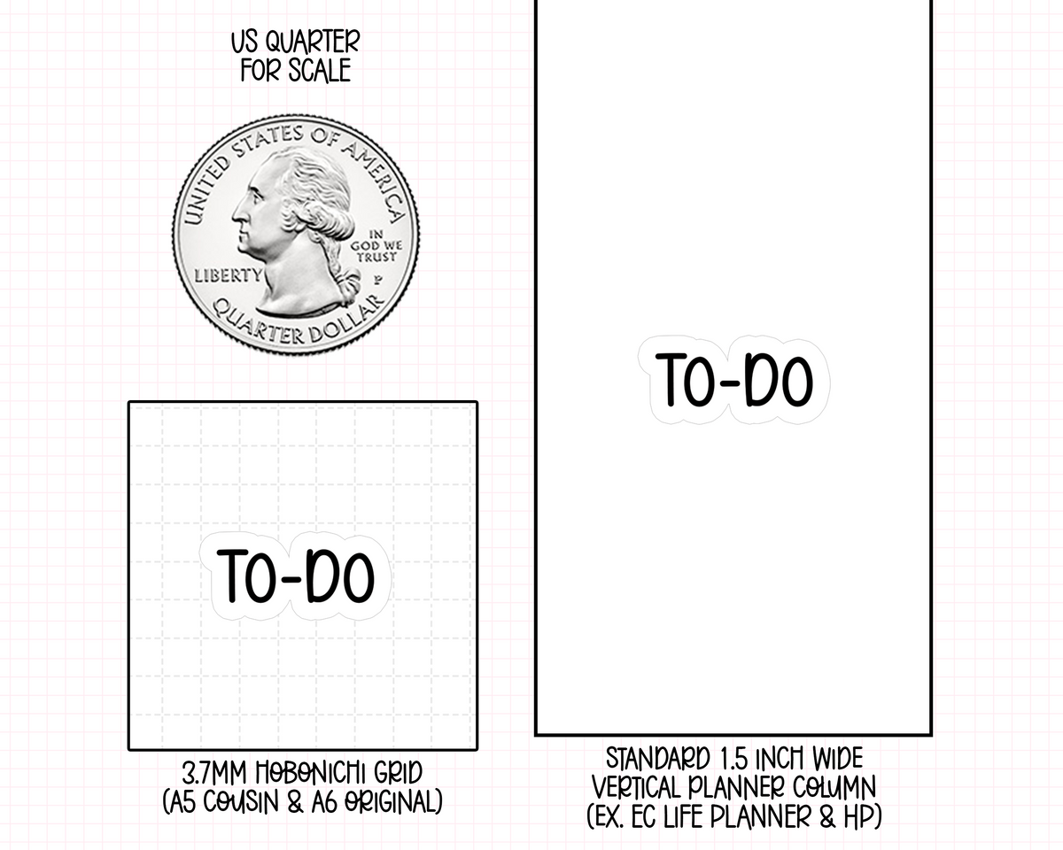 To-Do Planner Stickers | F1-01