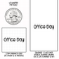 Office Day Planner Stickers | F1-12