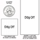 Day Off Planner Stickers | F1-13